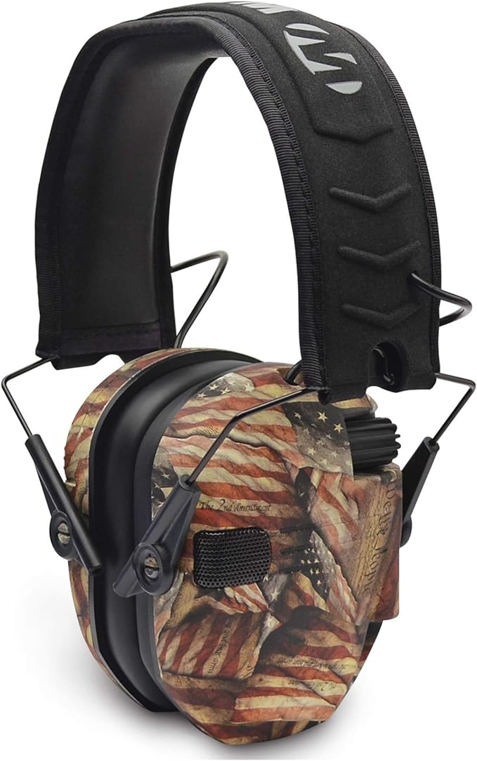 Walker’s Razor Slim Electronic Hearing Protection Muffs – Noise Reduction Ear Protection