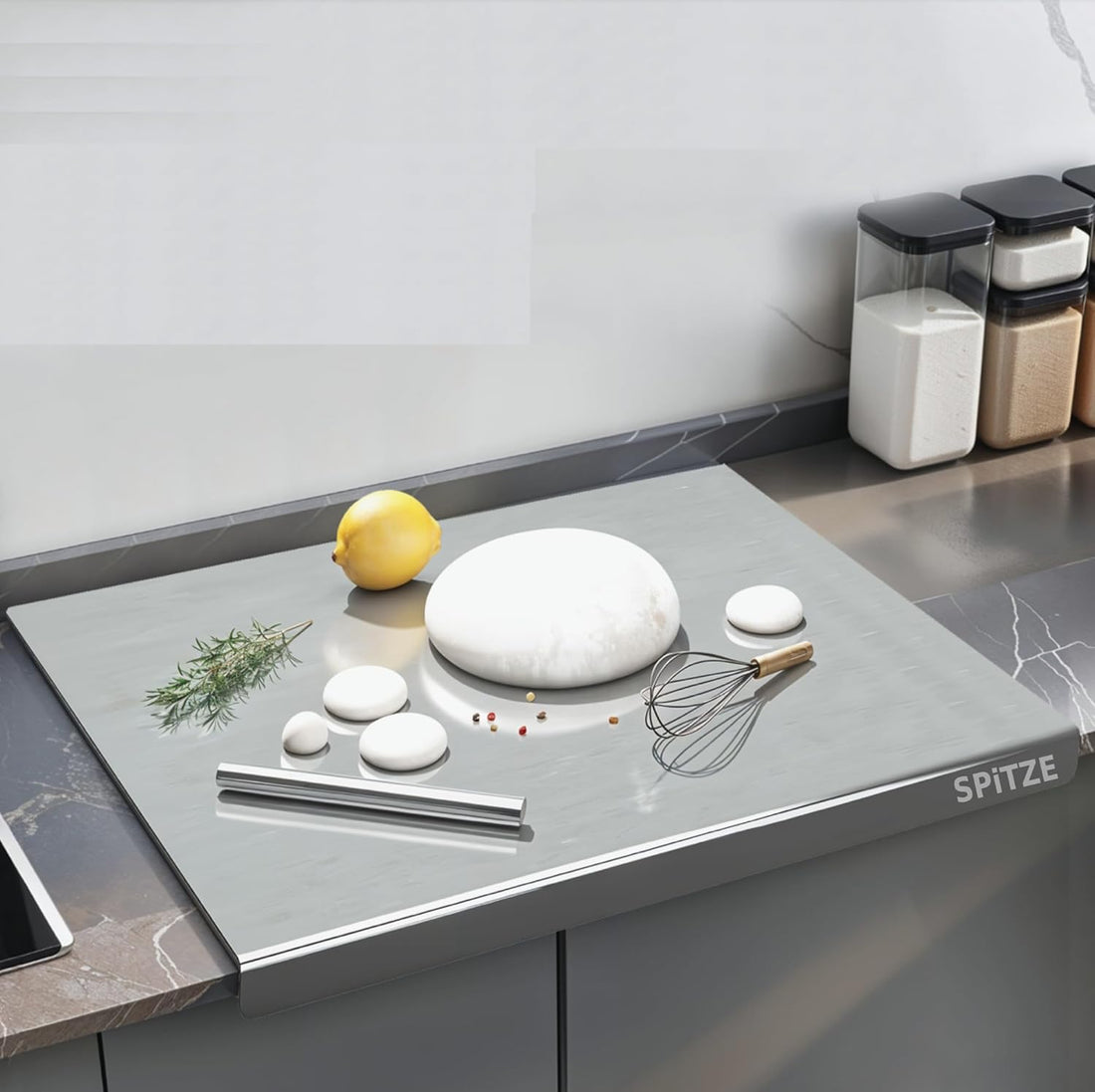 Stainless Steel Cutting Board, Kitchen Pastry Board, Chopping Board, Metal Cutting Board
