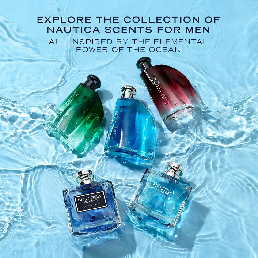 Nautica Voyage Eau De Toilette for Men – Fresh Aquatic Cologne Spray (3.3 Fl Oz)