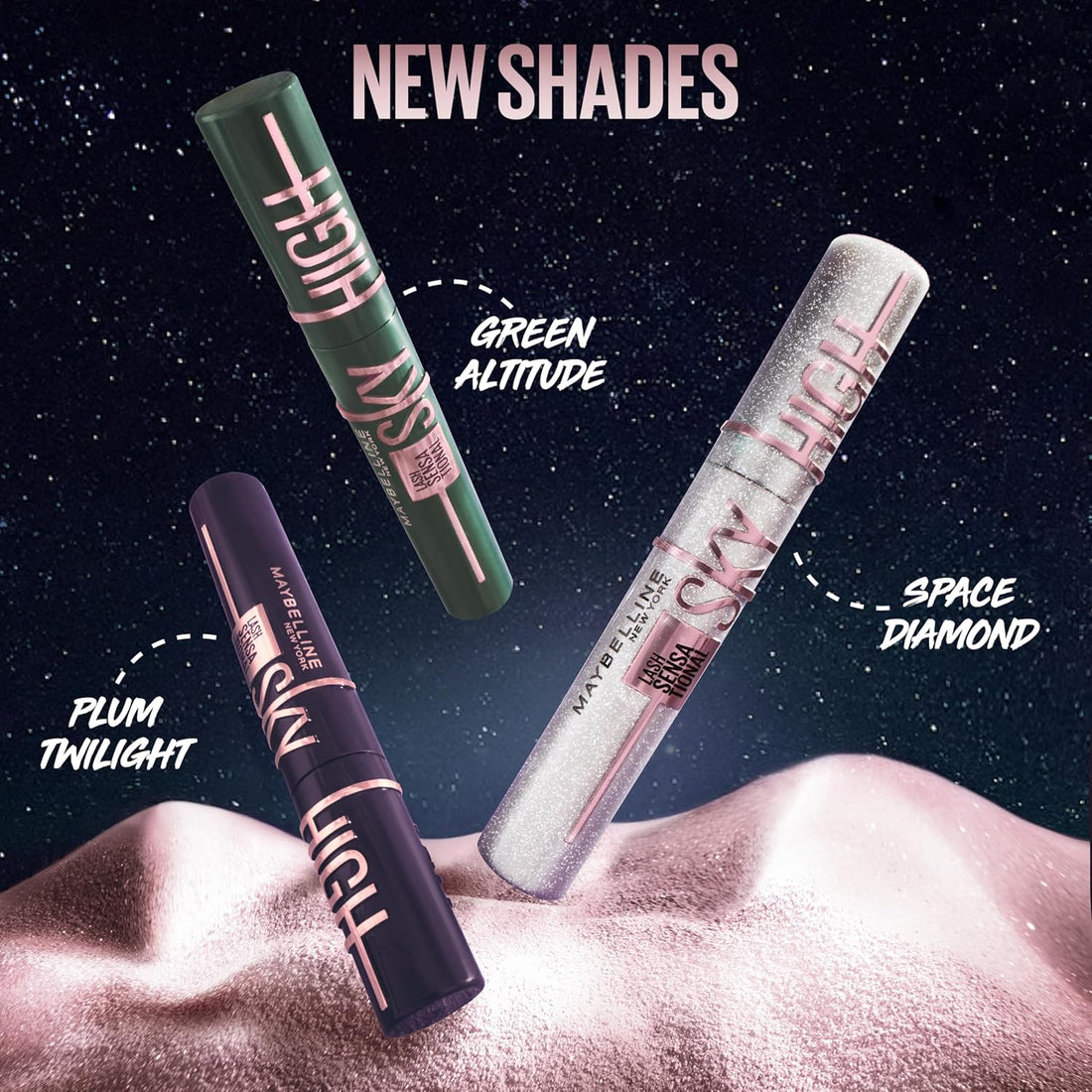 Maybelline Lash Sensational Sky High Mascara – Volumizing & Lengthening Washable Mascara