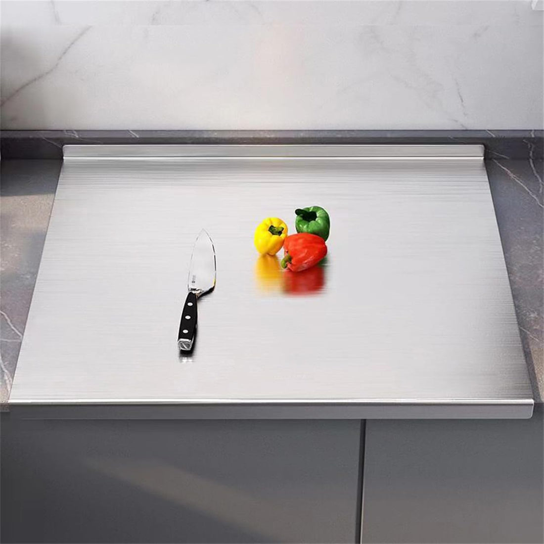 Stainless Steel Cutting Board, Kitchen Pastry Board, Chopping Board, Metal Cutting Board