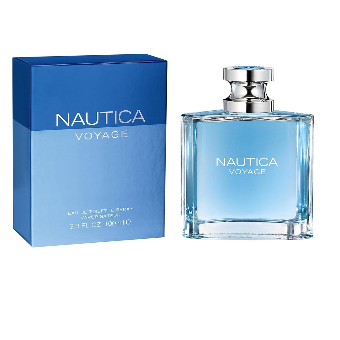 Nautica Voyage Eau De Toilette for Men – Fresh Aquatic Cologne Spray (3.3 Fl Oz)