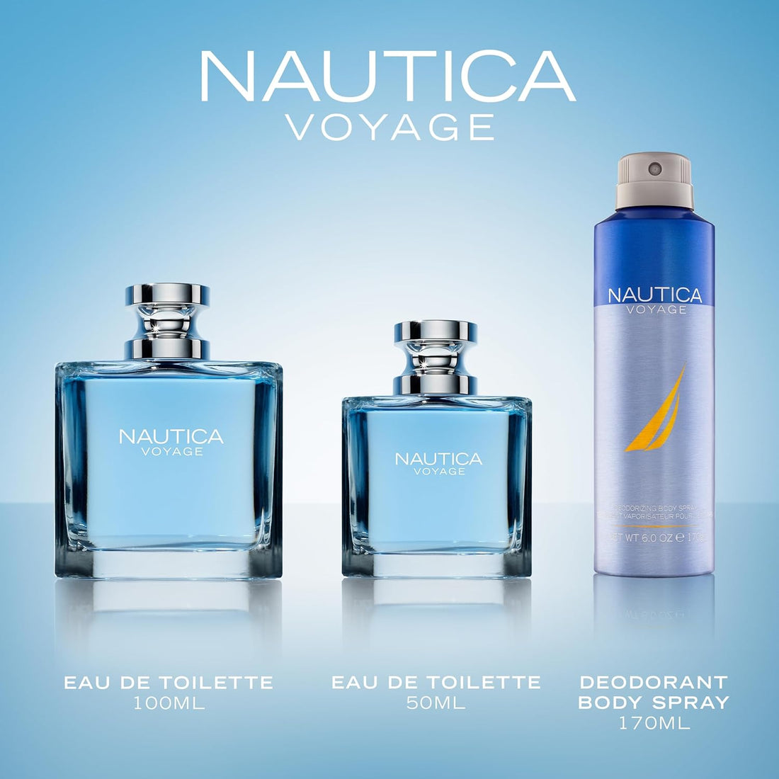 Nautica Voyage Eau De Toilette for Men – Fresh Aquatic Cologne Spray (3.3 Fl Oz)