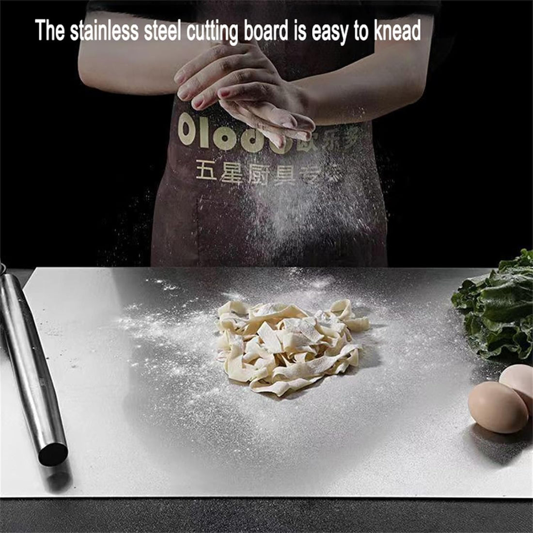 Stainless Steel Cutting Board, Kitchen Pastry Board, Chopping Board, Metal Cutting Board