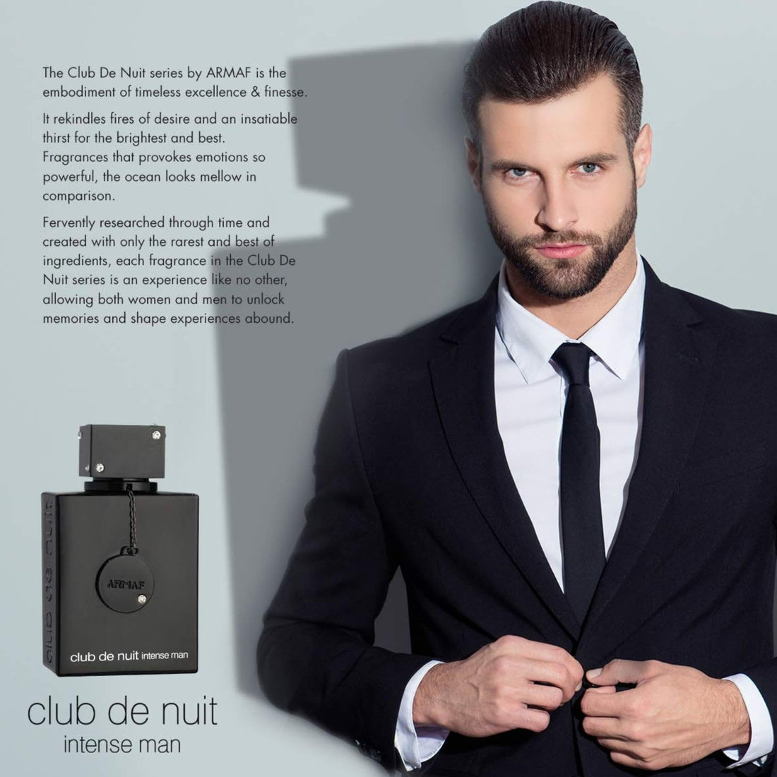 Armaf Club De Nuit Intense Man EDT – Luxury Long Lasting Men’s Cologne (3.6 Fl Oz)
