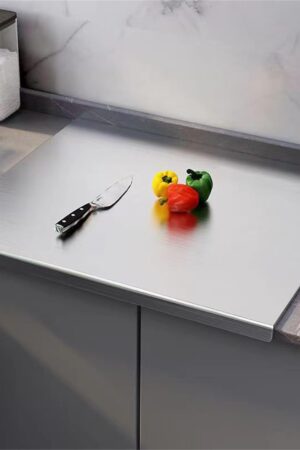 Stainless Steel Cutting Board, Kitchen Pastry Board, Chopping Board, Metal Cutting Board
